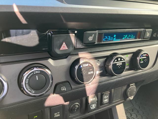 タコマ  ダブルキャブ TRD PRO 左ハンドル 4WD レザーシート シートヒーター ナビTV バックカメラ Bluetooth ETC ドラレコ クルーズコントロール スマートキー 16inアルミホイール(74枚目)