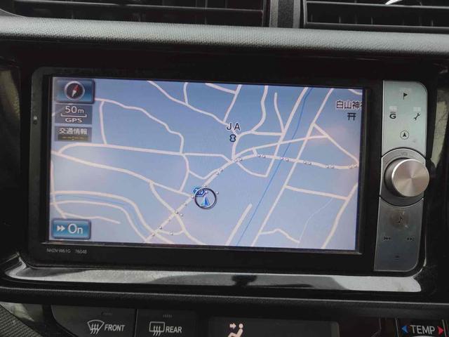 アクア Ｓ　ＥＴＣ　バックカメラ　ナビ　ＴＶ　スマートキー　アイドリングストップ　電動格納ミラー　ＣＶＴ　衝突安全ボディ　記録簿　ＡＢＳ　ＥＳＣ　ＣＤ　ＤＶＤ再生　ＵＳＢ　Ｂｌｕｅｔｏｏｔｈ　エアコン（2枚目）