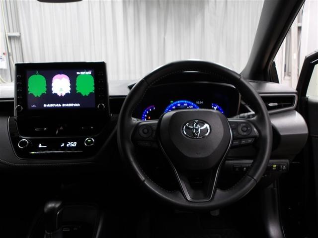 カローラツーリング ハイブリッド　ダブルバイビー　追突軽減ブレーキ　バックモニタ　地デジフルセグ　横滑防止　ナビＴＶ　スマキー　ＬＥＤライト　デュアルエアバッグ　エアコン　オートクルーズ　サイドエアバッグ　ＥＴＣ付　ＰＳ　キーフリー　ＡＢＳ　盗難防止（4枚目）