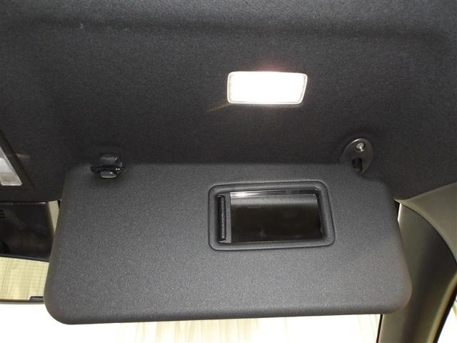 ミラー付きサンバイザー装備ですので、お出かけ前の身だしなみチェックもバッチリです♪