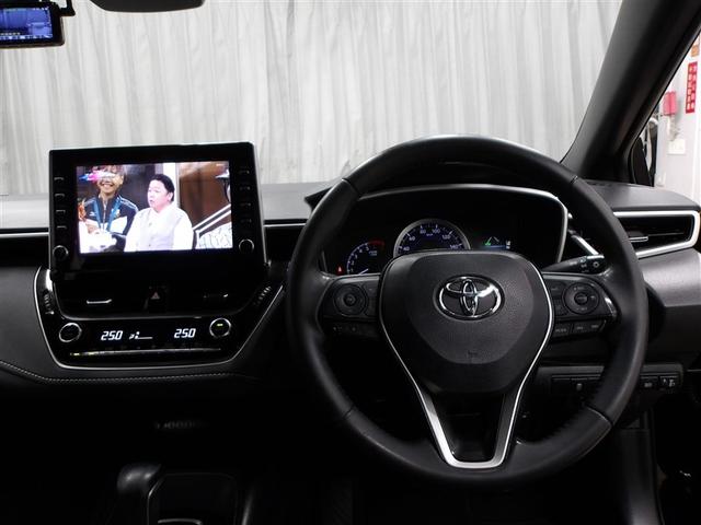 カローラスポーツ ハイブリッドＧ　地デジ　衝突被害軽減ブレーキ　Ｂカメラ　ＬＥＤヘッドライト　メモリーナビ　ドラレコ　ＥＴＣ　オートエアコン　スマートキー　ワンオーナー　キーレス　盗難防止装置　ＡＢＳ　クルーズコントロール（4枚目）