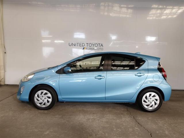 アクア S スマートキープッシュスタート キーレスエントリ イモビ ナビ&TV オートエアコン デュアルエアバック ESC Bカメラ パワーウィンドウ ETC SRS ワンセグTV パワーステアリング ABS(2枚目)