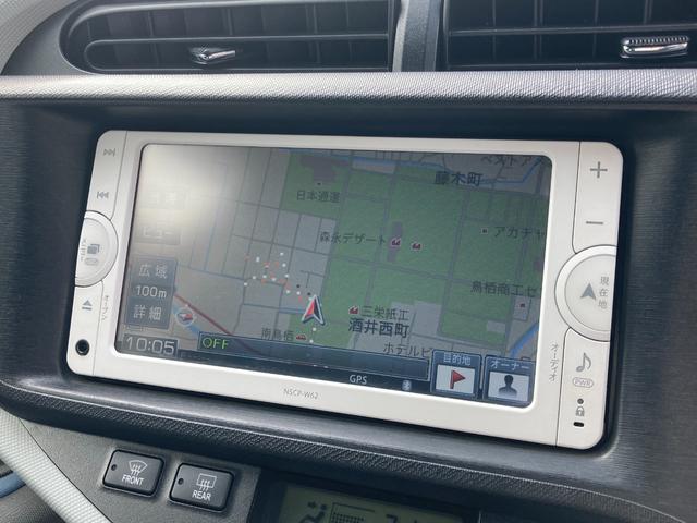 アクア Ｓ　純正ナビ　ＴＶ　バックカメラ　ワンオーナー車　記録簿　ドライブレコーダー　ＥＴＣ　キーレスエントリー　電動格納ミラー　ＡＢＳ　Ｗエアバック　３ヶ月５０００ｋｍ保証付（17枚目）