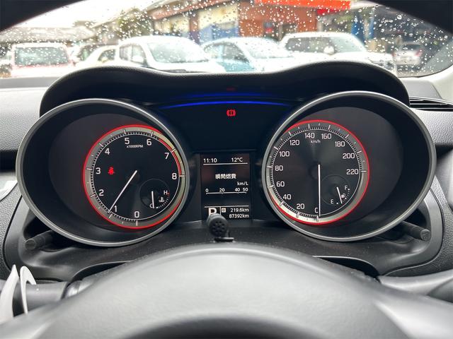 スイフト ＸＧリミテッド　ドライブレコーダー　ＥＴＣ　バックカメラ　ナビ　ＴＶ　オートクルーズコントロール　レーンアシスト　衝突被害軽減システム　アルミホイール　オートライト　スマートキー　電動格納ミラー　ＣＶＴ（40枚目）