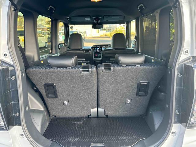 タント カスタムＸ　インパネシフト　プッシュスタートスイッチ　電子カードキー　電動パーキングブレーキ　両側パワースライドドア　車線逸脱防止　アルミホイール　ＡＢＳ　ディスプレイオーディオ　シートヒーター（18枚目）