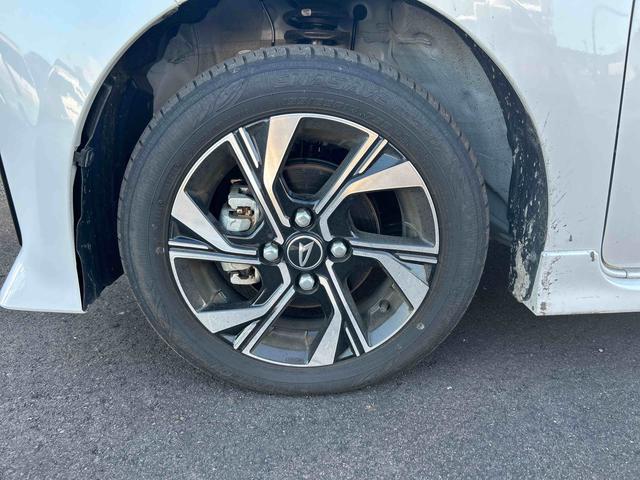 タント カスタムＸ　インパネシフト　プッシュスタートスイッチ　電子カードキー　電動パーキングブレーキ　両側パワースライドドア　車線逸脱防止　アルミホイール　ＡＢＳ　ディスプレイオーディオ　シートヒーター（19枚目）