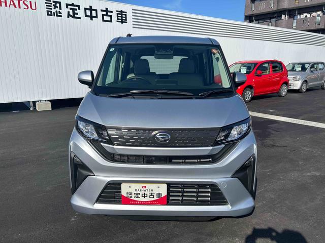 ムーヴ Ｘ　インパネシフト　プッシュスタートスイッチ　電子カードキー　衝突被害軽減システム　左側電動スライドドア　オートエアコン（2枚目）