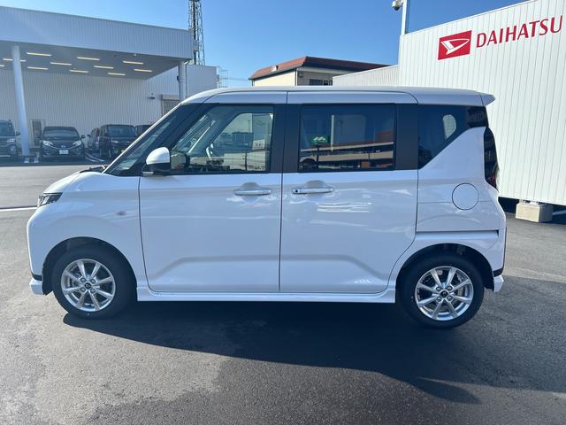 ムーヴ Ｇ　インパネシフト　プッシュスタートスイッチ　電子カードキー　電動パーキングブレーキ　助手席側電動スライドドア　衝突被害軽減ブレーキ（5枚目）