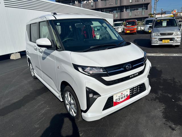 ムーヴ Ｇ　インパネシフト　プッシュスタートスイッチ　電子カードキー　電動パーキングブレーキ　助手席側電動スライドドア　衝突被害軽減ブレーキ（6枚目）