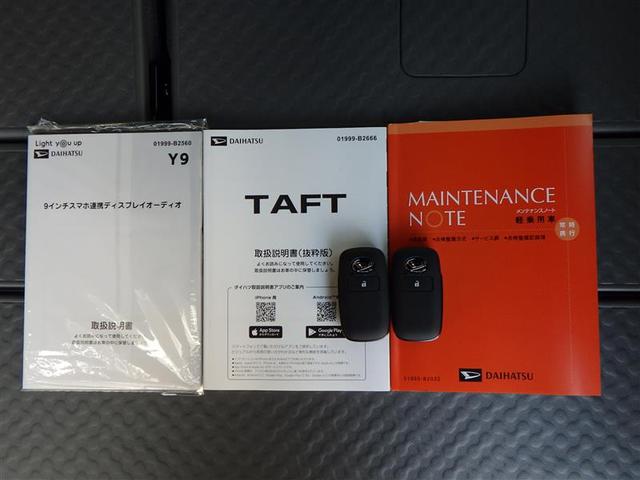 タフト Gターボ ダーククロムベンチャー 衝突回避支援ブレーキ LED ナビTV 地デジ Aストップ クルーズC サイドエアバッグ エアバッグ セキュリティ パワーステアリング 横滑り防止 パワーウインドウ エアコン スマートキー キーフリー(39枚目)