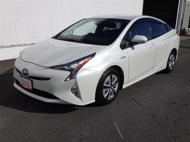 プリウス A AC100V 衝突軽減ブレーキシステム Bモニタ LEDヘッド クルーズコントロール セキュリティー スマートキー パワーステアリング ドライブレコーダー ETC 1オーナー アルミホイル SRS(14枚目)