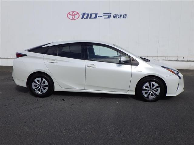 プリウス A AC100V 衝突軽減ブレーキシステム Bモニタ LEDヘッド クルーズコントロール セキュリティー スマートキー パワーステアリング ドライブレコーダー ETC 1オーナー アルミホイル SRS(19枚目)