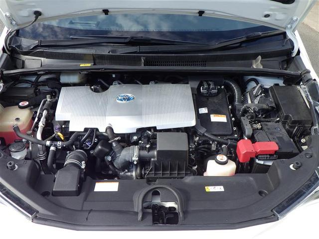 プリウス A AC100V 衝突軽減ブレーキシステム Bモニタ LEDヘッド クルーズコントロール セキュリティー スマートキー パワーステアリング ドライブレコーダー ETC 1オーナー アルミホイル SRS(22枚目)