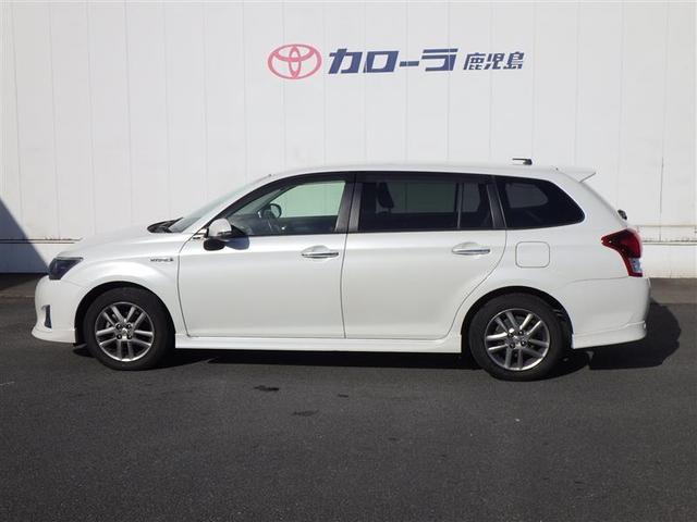 カローラフィールダー ハイブリッドG ダブルバイビー インテリキー 横滑防止 HDDナビ ミュージックプレイヤー接続可 フルセグTV オートエアコン DVD再生 アルミホイール キーフリーシステム サイドエアバッグ ナビTV パワーウィンドウ ABS(13枚目)