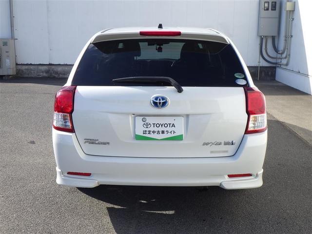 カローラフィールダー ハイブリッドG ダブルバイビー インテリキー 横滑防止 HDDナビ ミュージックプレイヤー接続可 フルセグTV オートエアコン DVD再生 アルミホイール キーフリーシステム サイドエアバッグ ナビTV パワーウィンドウ ABS(15枚目)