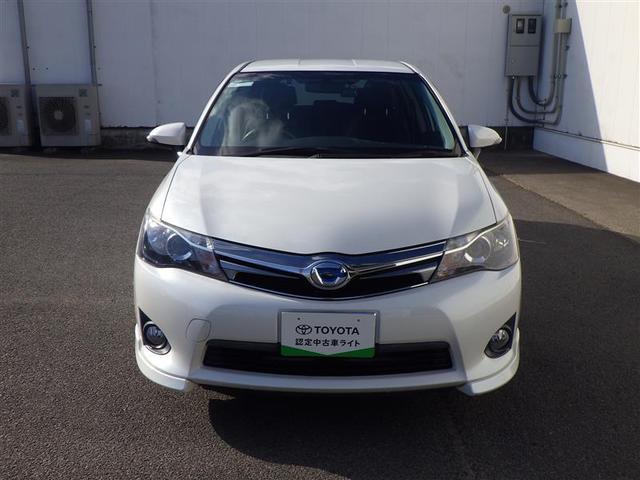 カローラフィールダー ハイブリッドG ダブルバイビー インテリキー 横滑防止 HDDナビ ミュージックプレイヤー接続可 フルセグTV オートエアコン DVD再生 アルミホイール キーフリーシステム サイドエアバッグ ナビTV パワーウィンドウ ABS(19枚目)