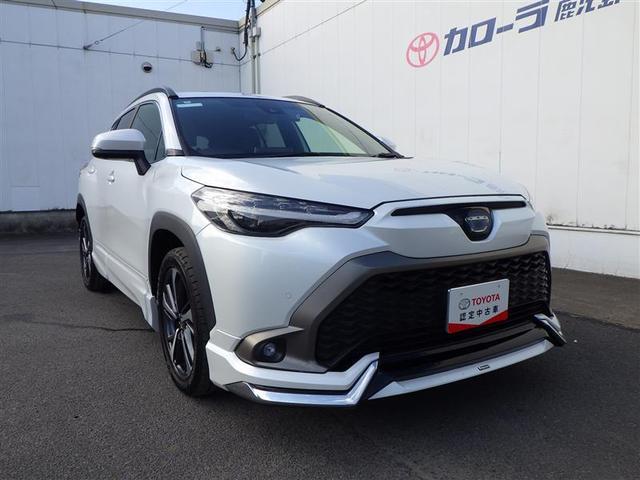 カローラクロス ハイブリッド　Ｚ　電動シ－ト　ドライブレコーダ　エアロ付　ワンオ－ナ－車　プリクラッシュセーフティシステム　キーレスエントリー　横滑防止装置　整備記録簿　ＡＡＣ　盗難防止システム　メディアプレイヤー接続　オートクルーズ（19枚目）