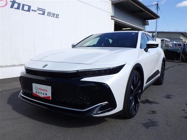 クラウンクロスオーバー RSアドバンスド 整備記録簿 衝突回避システム Bモニター パノラマルーフ Pシート スマートキ- LEDヘッドライト クルーズコントロール フルTV 元試乗車 本革シート AC100V ナビTV イモビライザー(2枚目)