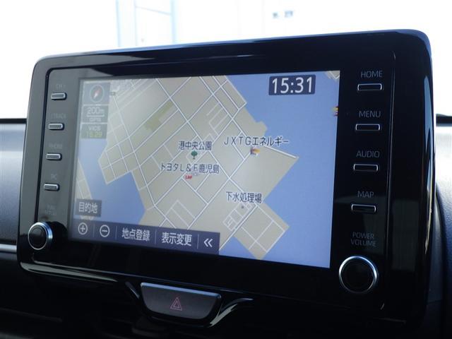 ヤリス ハイブリッドG Rカメラ サポカーS スマートキ- 横滑り防止機能 ナビ エアバッグ 盗難防止システム ドライブレコーダ サイドエアバック 点検記録簿 メディアプレイヤー接続 ETC車載器 オートエアコン ABS(5枚目)