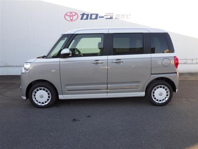 ムーヴキャンバス ストライプスＧ　Ｗパワースライドドア　地デジフルセグＴＶ　前後誤発進抑制　セキュリティーアラーム　カーテンエアバッグ　バックカメラ付　オートクルーズコントロール　プッシュスタートスマートキー　アイドリング　ＴＶ　ＰＳ（14枚目）