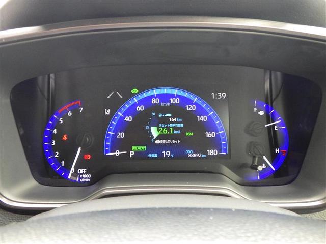 カローラツーリング ハイブリッド　ダブルバイビー　追突軽減ブレーキ　バックモニタ　横滑防止　スマキー　ＬＥＤライト　デュアルエアバッグ　エアコン　オートクルーズ　サイドエアバッグ　ＥＴＣ付　ナビ　ＰＳ　キーフリー　ＡＢＳ　エアバック　メモリ－ナビ（27枚目）