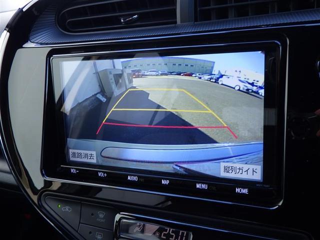 アクア クロスオーバー　グラム　セキュリティアラーム　ＤＶＤ再生　ＬＥＤヘッドランプ　バックカメラ　ワンオーナー　メモリーナビ　ＥＴＣ　ドラレコ　アルミ　ナビ＆ＴＶ　横滑り防止　キーレス　エアバック　オートエアコン　ＡＢＳ（6枚目）