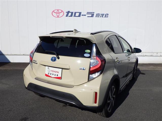 アクア クロスオーバー　グラム　セキュリティアラーム　ＤＶＤ再生　ＬＥＤヘッドランプ　バックカメラ　ワンオーナー　メモリーナビ　ＥＴＣ　ドラレコ　アルミ　ナビ＆ＴＶ　横滑り防止　キーレス　エアバック　オートエアコン　ＡＢＳ（18枚目）