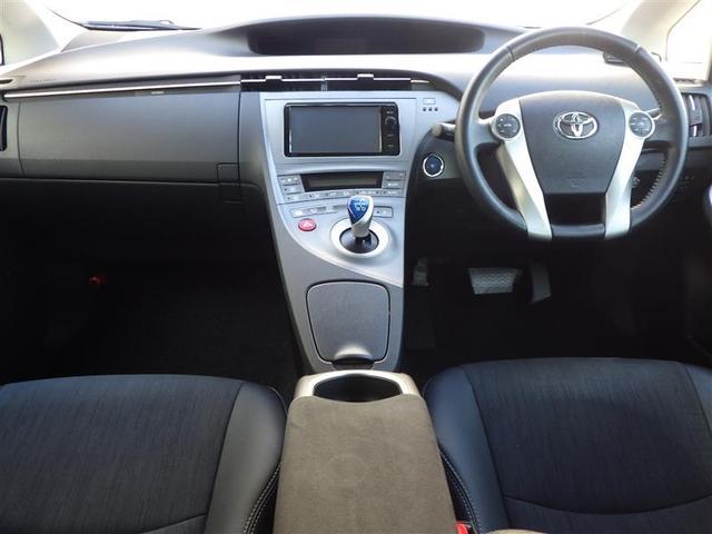 プリウス Ｇ　１オーナー車　Ｒカメラ　スマ－トキ－　パワーステアリング　エアバック　ナビ＆ＴＶ　電動パワーシート　サイドエアバック　ＡＡＣ　クルコン　ＥＴＣ付　イモビライザー　ＡＷ　ＥＳＣ　キーフリーシステム（4枚目）