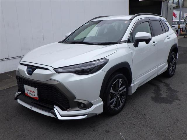 カローラクロス ハイブリッド　Ｚ　衝突軽減Ｂ　フルセグテレビ　スマキ－　ワンオーナ　Ｂモニター　アクティブクルーズコントロール　イモビ　ＬＥＤ　ＡＣ　運転席Ｐシート　メディアプレイヤー接続　キーレス　パワステ　アルミ　エアバッグ　ＴＶ（2枚目）