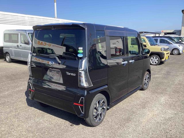 タント カスタムX インパネシフト プッシュスタートスイッチ 電子カードキー 電動スライドドア 衝突軽減ブレーキ 車線逸脱防止 アルミホイール ABS カーナビ(8枚目)