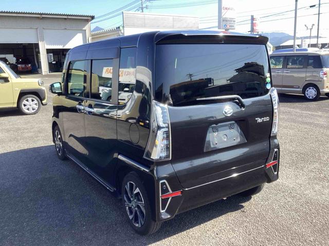 タント カスタムX インパネシフト プッシュスタートスイッチ 電子カードキー 電動スライドドア 衝突軽減ブレーキ 車線逸脱防止 アルミホイール ABS カーナビ(9枚目)