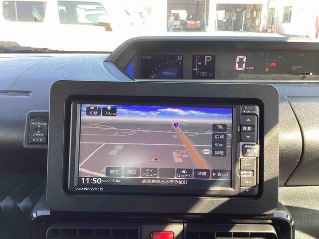 タント カスタムX インパネシフト プッシュスタートスイッチ 電子カードキー 電動スライドドア 衝突軽減ブレーキ 車線逸脱防止 アルミホイール ABS カーナビ(10枚目)