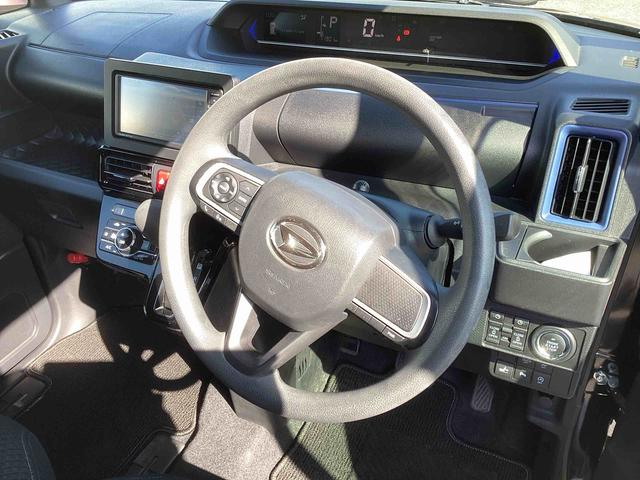 タント カスタムX インパネシフト プッシュスタートスイッチ 電子カードキー 電動スライドドア 衝突軽減ブレーキ 車線逸脱防止 アルミホイール ABS カーナビ(14枚目)