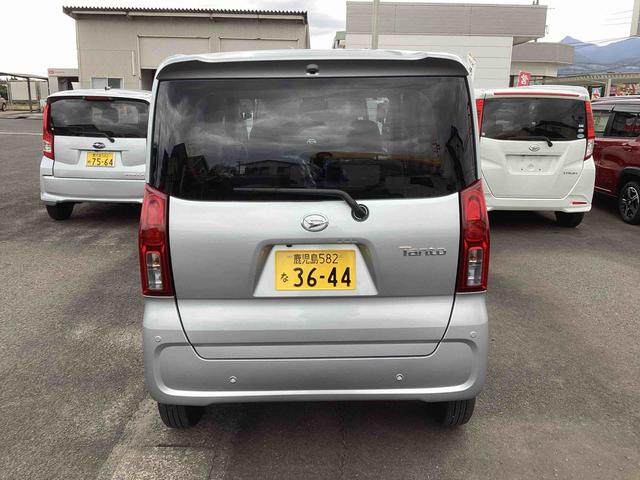 タント Ｌ　インパネシフト　プッシュスタートスイッチ　電子カードキー　レーダーブレーキサポート　オートエアコン　車線逸脱防止　両側スライドドア　ＡＢＳ（3枚目）