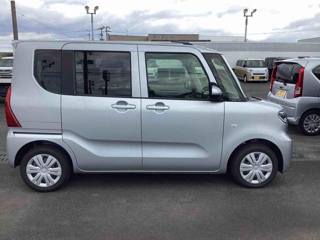 タント Ｌ　インパネシフト　プッシュスタートスイッチ　電子カードキー　レーダーブレーキサポート　オートエアコン　車線逸脱防止　両側スライドドア　ＡＢＳ（4枚目）