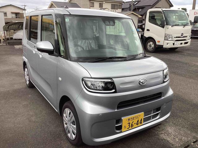 タント Ｌ　インパネシフト　プッシュスタートスイッチ　電子カードキー　レーダーブレーキサポート　オートエアコン　車線逸脱防止　両側スライドドア　ＡＢＳ（6枚目）