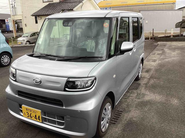 タント Ｌ　インパネシフト　プッシュスタートスイッチ　電子カードキー　レーダーブレーキサポート　オートエアコン　車線逸脱防止　両側スライドドア　ＡＢＳ（7枚目）