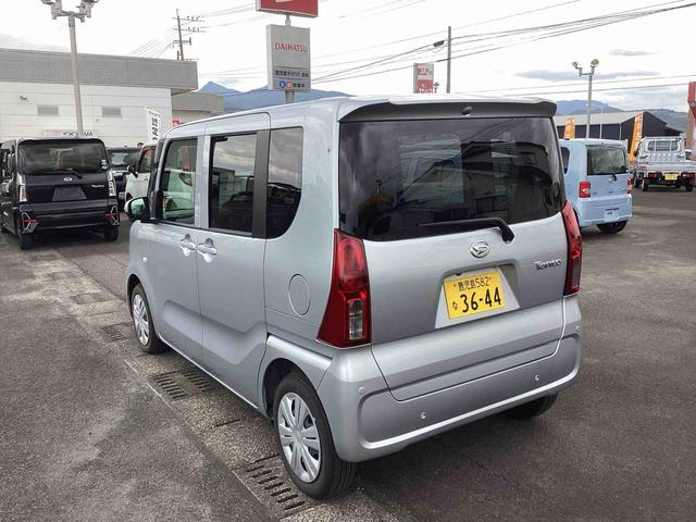 タント Ｌ　インパネシフト　プッシュスタートスイッチ　電子カードキー　レーダーブレーキサポート　オートエアコン　車線逸脱防止　両側スライドドア　ＡＢＳ（9枚目）