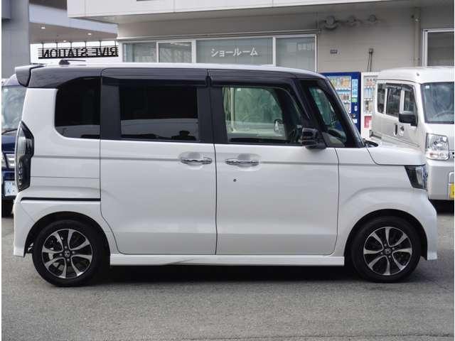 N-BOXカスタム G・Lターボホンダセンシング ETC 両側電動スライドドア バックカメラ 純 フルセ 両側PWスライドドア Bモニタ Iストップ セキュリティー クルーズコントロール ナビTV キーレスエントリー ヒーター VSA ベンチS PW(5枚目)