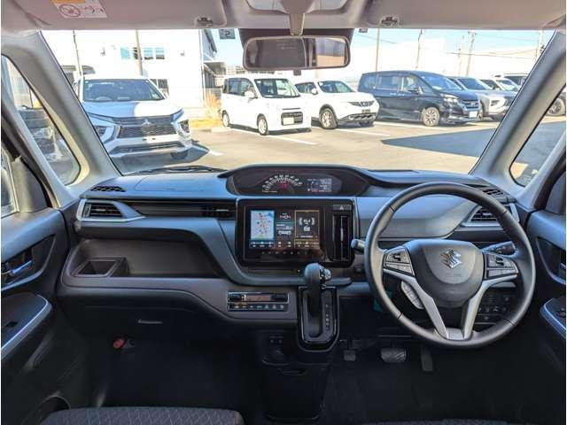 ソリオバンディット ハイブリッドMV 両側電動スライドドア シートヒーター 全周 全周囲モニター Bモニター LEDランプ クルコン イモビライザー Wエアバック スマキー サイドエアB フルセグTV オートエアコン サイドカメラ ABS(10枚目)