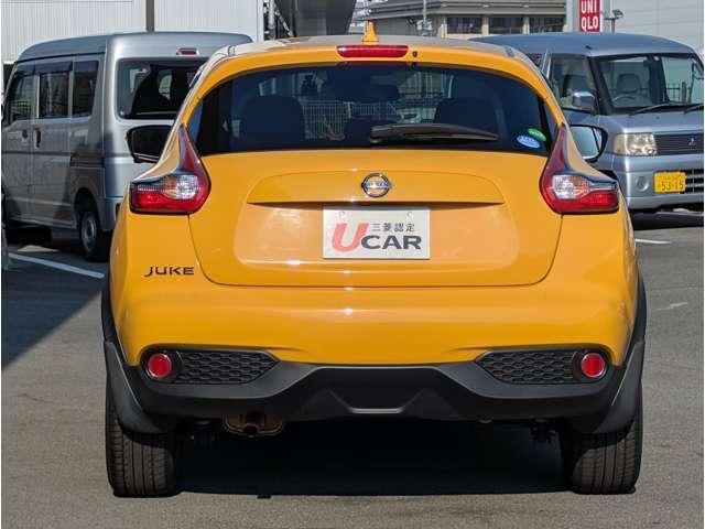 ジューク １５ＲＸ　Ｖセレクション　前後ドラレコ　ＥＴＣ　全周囲カメラ　ＡＵＴＯエアコン　フルセグテレビ　横滑り防止機能　ＤＶＤ再生機能　セキュリティーアラーム　パワーウィンドウ　ＡＵＸ　スマートエントリー　Ａストップ　アルミホイール（17枚目）