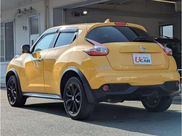 ジューク １５ＲＸ　Ｖセレクション　前後ドラレコ　ＥＴＣ　全周囲カメラ　ＡＵＴＯエアコン　フルセグテレビ　横滑り防止機能　ＤＶＤ再生機能　セキュリティーアラーム　パワーウィンドウ　ＡＵＸ　スマートエントリー　Ａストップ　アルミホイール（19枚目）