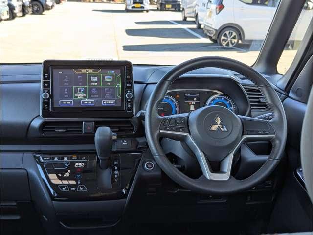 ｅＫクロススペース Ｇ　プラスエディション　ドラレコ　ＥＴＣ　両側電動スライドドア　全周囲　横滑り防止装置　衝突軽減装置　ＤＶＤ　ＬＥＤヘッドライト　フルセグ　クリアランスソナー　シートヒーター　スマートキー　ＥＴＣ車載器　アイドリングストップ（12枚目）