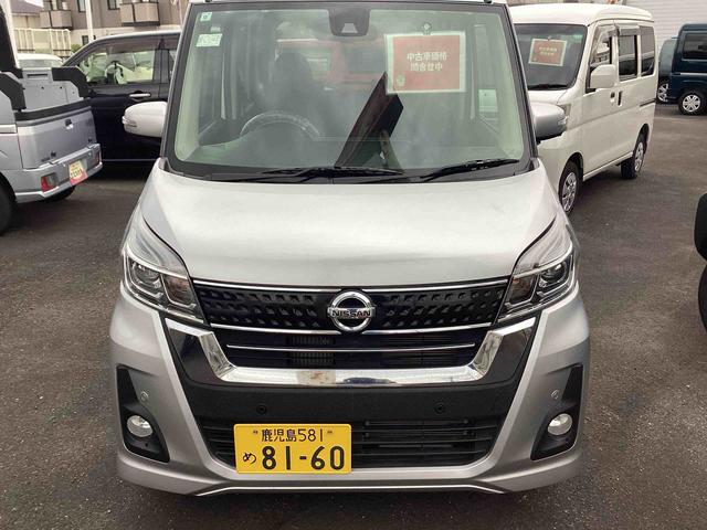 デイズルークス ハイウェイスター Xターボ タ-ボ車 インパネシフト カーナビ オートエアコン ABS アルミホイール 両側スライドドア(2枚目)