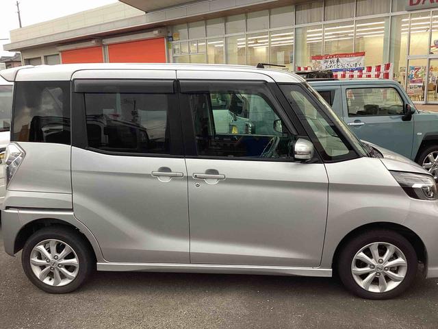 デイズルークス ハイウェイスター Xターボ タ-ボ車 インパネシフト カーナビ オートエアコン ABS アルミホイール 両側スライドドア(4枚目)