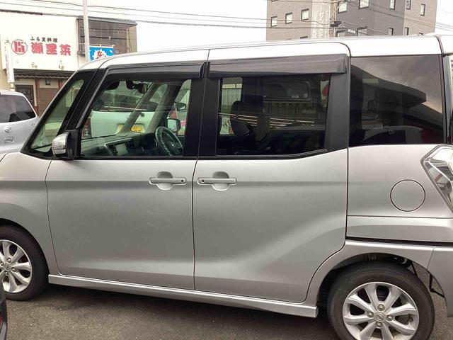 デイズルークス ハイウェイスター Xターボ タ-ボ車 インパネシフト カーナビ オートエアコン ABS アルミホイール 両側スライドドア(5枚目)