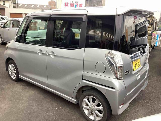 デイズルークス ハイウェイスター Xターボ タ-ボ車 インパネシフト カーナビ オートエアコン ABS アルミホイール 両側スライドドア(9枚目)