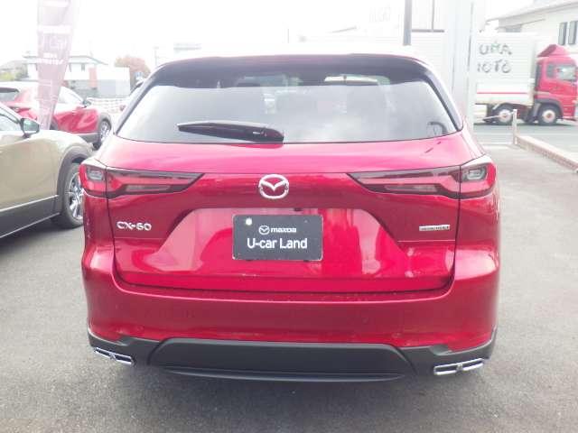 CX-60 3.3 XD SP ディーゼルターボ 旧試乗車 衝突被害軽減ブレーキ(5枚目)