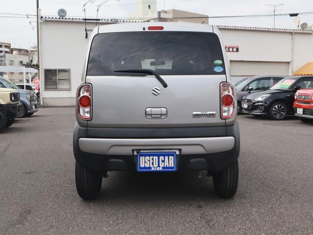 ハスラー Ｇ　５速Ｍ／Ｔ　ナビＴＶ後カメラ　ブルートゥース　ＤＶＤ　キーレス　シートヒーター　電動格納ドアミラー　プライバシーガラス　タイヤ４本＆バッテリー新品（4枚目）