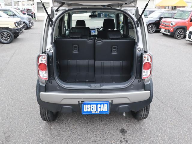 ハスラー Ｇ　５速Ｍ／Ｔ　ナビＴＶ後カメラ　ブルートゥース　ＤＶＤ　キーレス　シートヒーター　電動格納ドアミラー　プライバシーガラス　タイヤ４本＆バッテリー新品（19枚目）